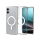 Etui do telefonów SPIGEN Ultra Hybrid Mag Magsafe do Galaxy S25 Edge Clear/White ACS09418
